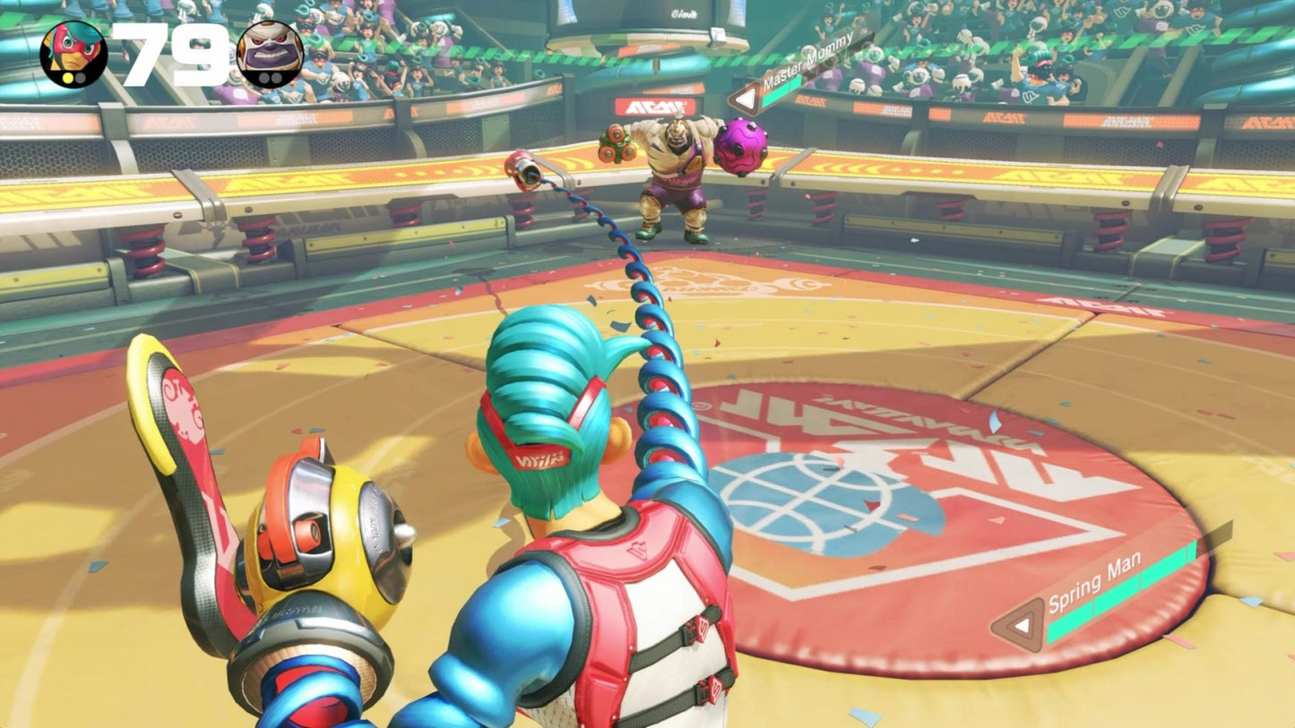 ARMS gameplay for Nintendo Switch (NS) video game