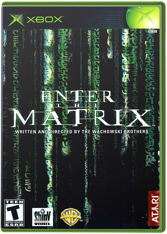 Enter the Matrix – Xbox (XBOX) cover art for video game for XBOX