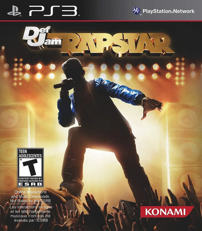 Def Jam Rapstar cover art for PlayStation 3 (PS3) video game
