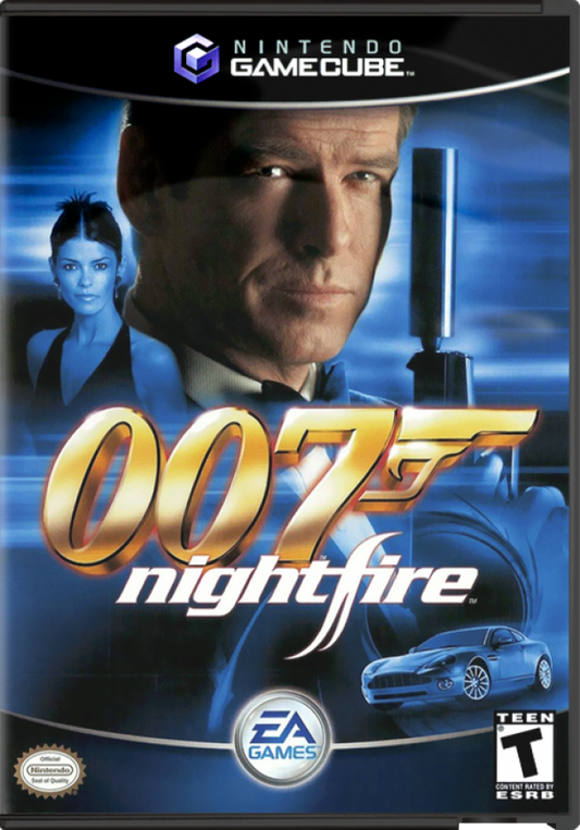 007: Nightfire cover art for Nintendo GameCube (GC) video game