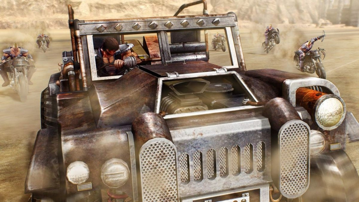 Fist of the North Star Lost Paradise PlayStation 4 game featuring beat ‘em up action and story-driven post-apocalyptic adventure screenshot