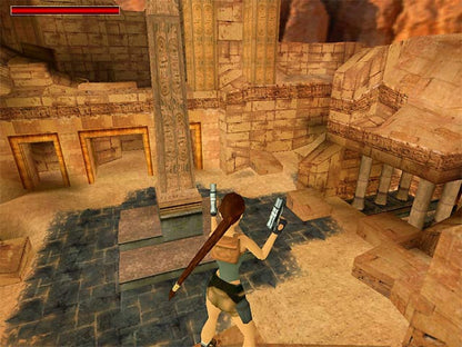 Tomb Raider The Last Revelation gameplay PlayStation 1 (PS1) video game, action adventure, exploration and puzzle solving, classic Lara Croft title  