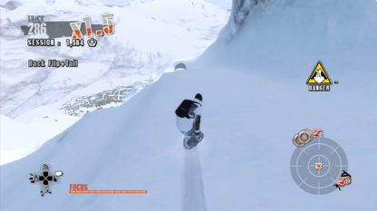 Shaun White Snowboarding PlayStation 3 PS3 video game, extreme sports, snowboarding action, open-mountain gameplay, Ubisoft title gameplay