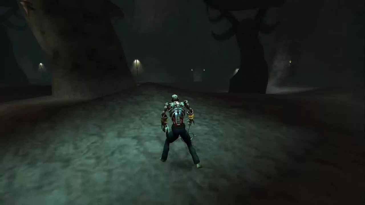 Shadow Man 2econd Coming PS2 Sony PlayStation 2 action adventure horror game third person combat supernatural powers voodoo themed story exploration dark atmosphere Acclaim Entertainment retro gaming PlayStation 2 software video game title gameplay