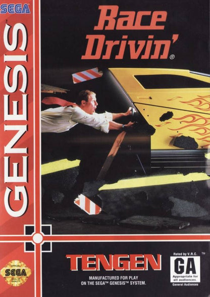 Race Drivin' cover art for Sega Genesis (GEN) video game