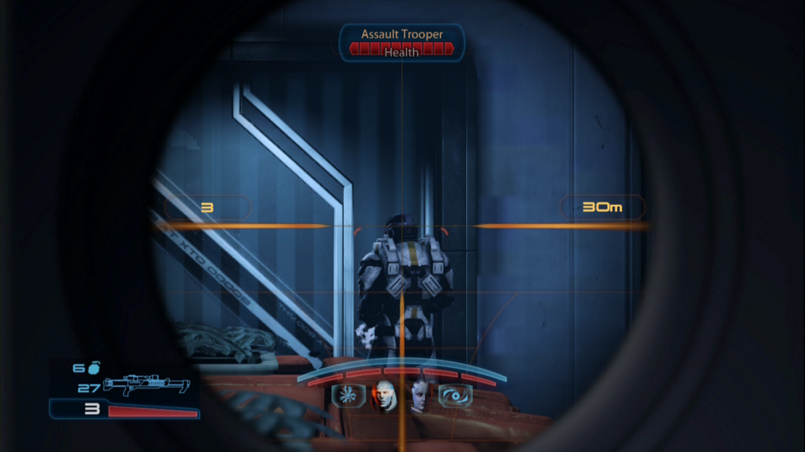 Mass Effect 3 gameplay for Xbox 360 (X360) sci-fi action role-playing video game