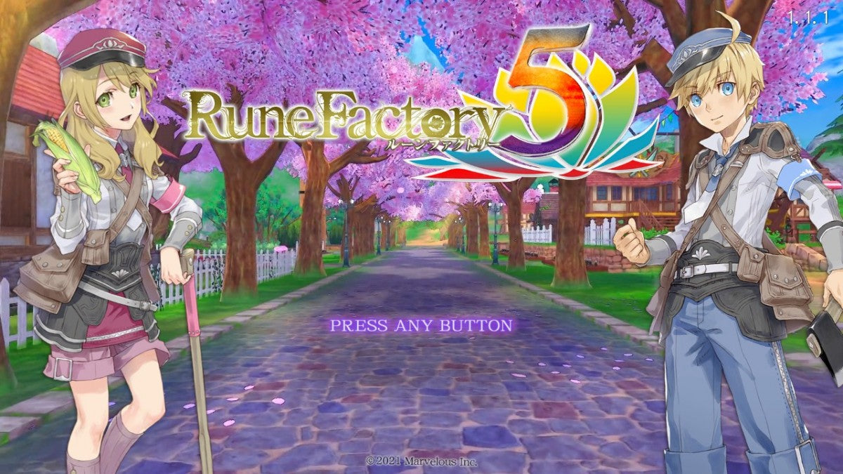 Rune Factory 5 Nintendo Switch NS for role playing simulation video game fans featuring farming life simulation action RPG combat monster taming crafting fishing relationship building town management fantasy adventure character progression collectible gaming appeal gameplay