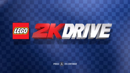 LEGO 2K Drive Nintendo Switch open world racing game vehicle transformation brick building customization title screen