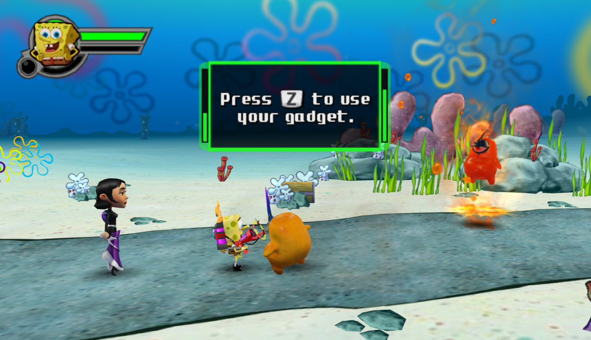 SpongeBob SquarePants Globs of Doom Nintendo Wii for action adventure video game fans featuring SpongeBob and Nickelodeon characters superhero transformations platforming combat colorful environments puzzle solving boss battles motion controls and family friendly gameplay collectible gaming appeal gameplay