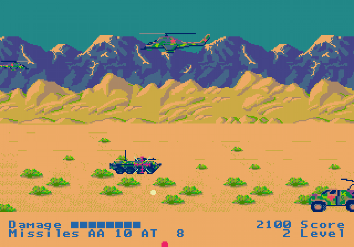 Front Line gameplay for Sega Genesis (GEN) video game