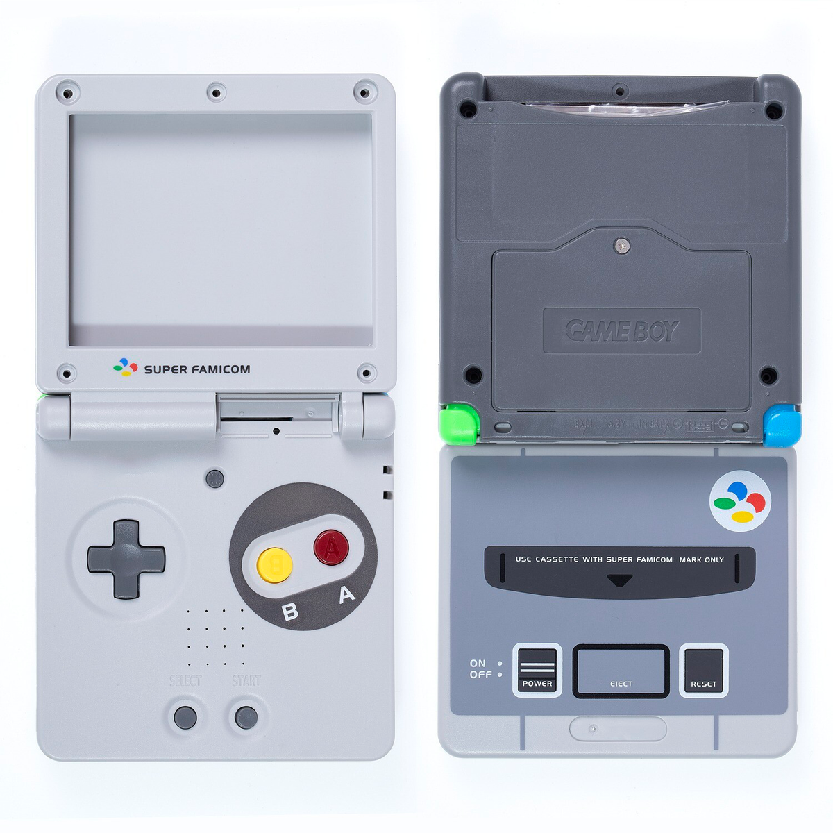 Game Boy Advance SP IPS Modified Shell