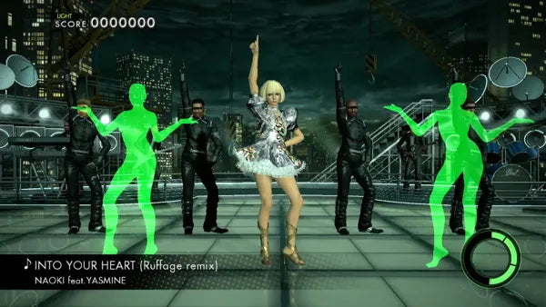 Dance Masters gameplay for Xbox 360 (X360) music rhythm dance video game