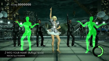 Dance Masters gameplay for Xbox 360 (X360) music rhythm dance video game