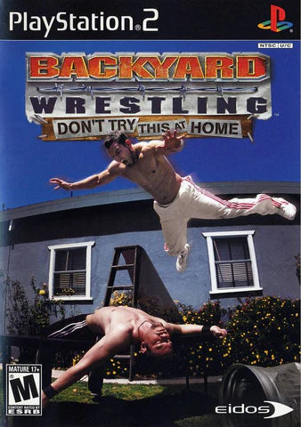 Backyard Wrestling: Don't Try This At Home cover art for PlayStation 2 (PS2) video game