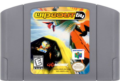 Wipeout 64 cartridge for Nintendo 64 (N64) video game