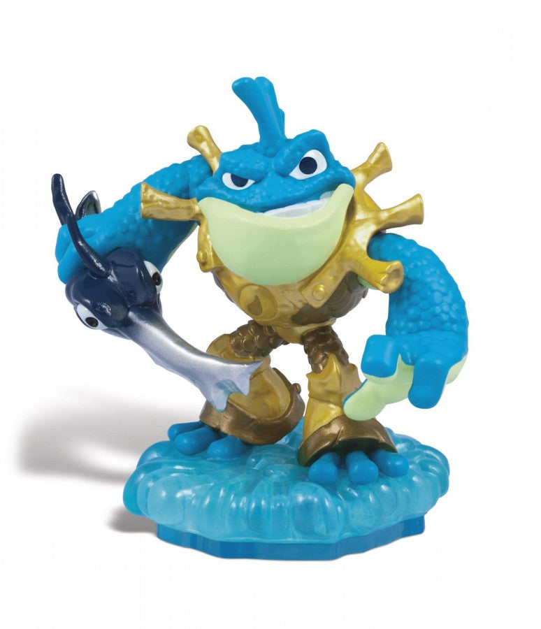 Rip Tide Swap Force Skylanders figure featuring water element warrior character design compatible with Skylanders Swap Force 