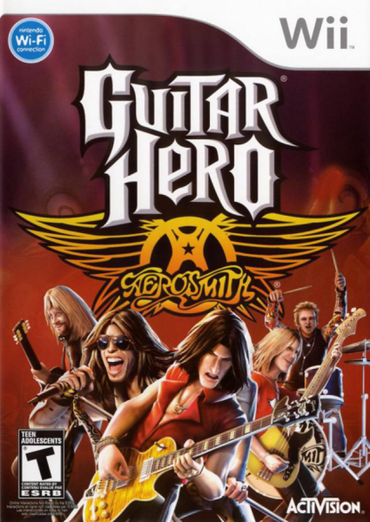 Guitar Hero: Aerosmith cover art for Nintendo Wii (Wii) video game