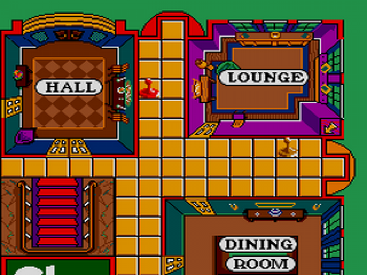 Clue gameplay for Sega Genesis (GEN) video game