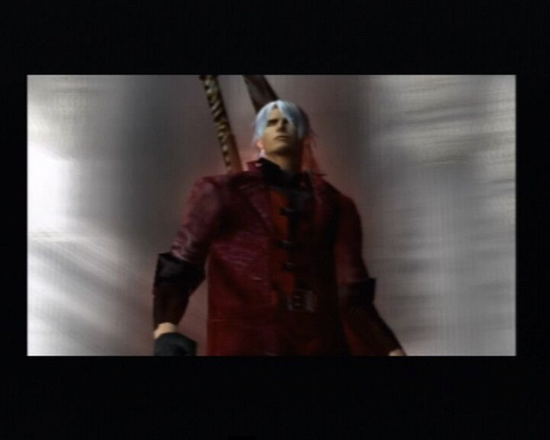 Devil May Cry [Greatest Hits] gameplay for PlayStation 2 (PS2) action-adventure hack-and-slash video game