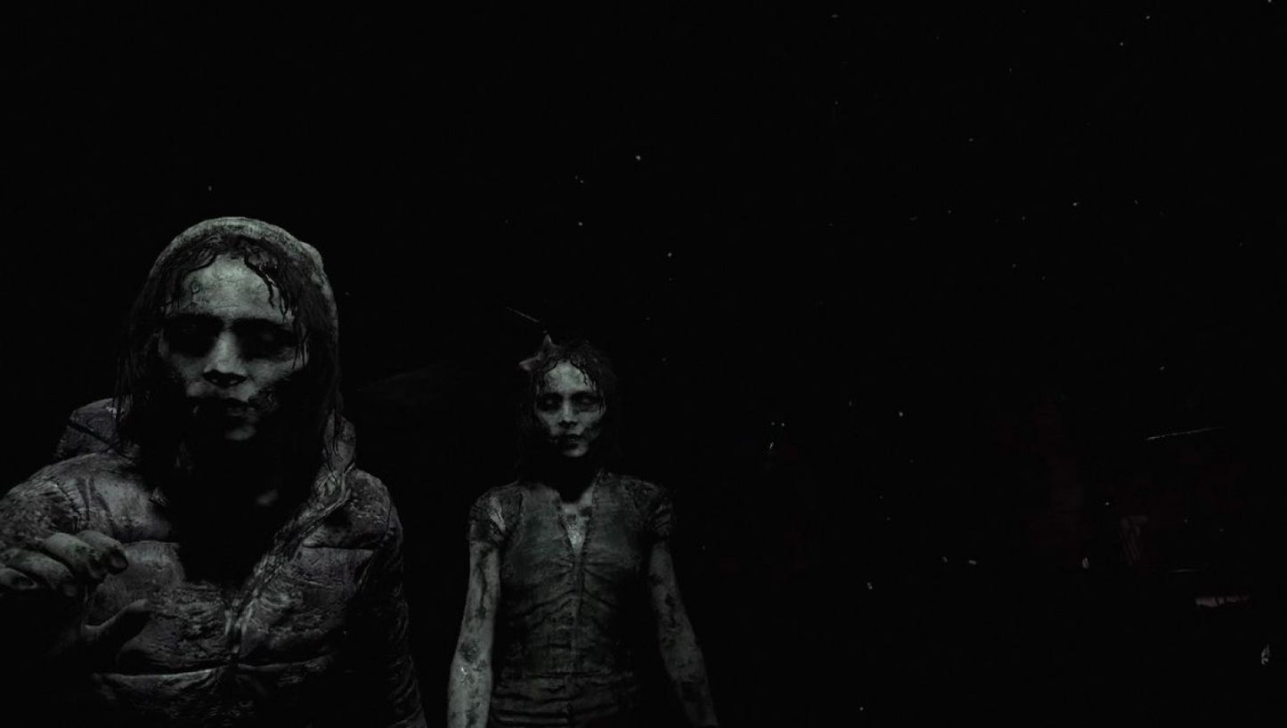 Until Dawn: Rush of Blood – PlayStation 4 (PS4) video game gameplay, VR rail shooter horror experience.