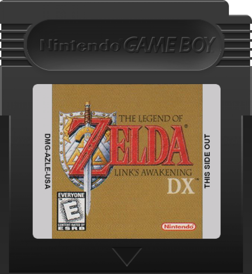 The Legend of Zelda Link's Awakening DX Game Boy Color GBC for retro video game enthusiasts featuring action adventure gameplay classic dungeon exploration puzzle solving memorable characters top down combat item based progression and collectible gaming appeal cartridge 