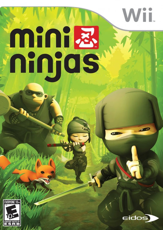 Mini Ninjas cover art for Nintendo Wii (Wii) video game