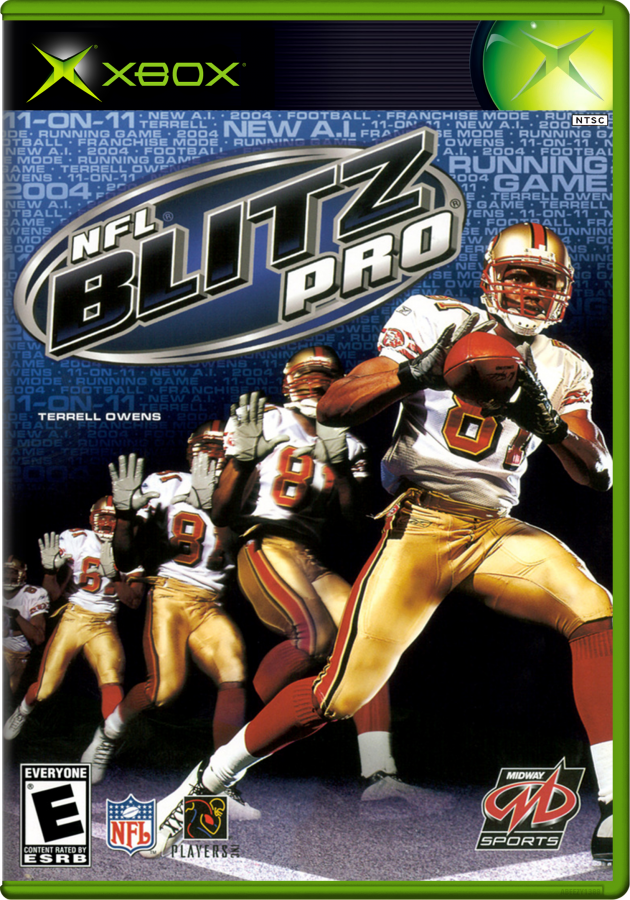 NFL Blitz Pro cover art for Xbox (XBOX) video game