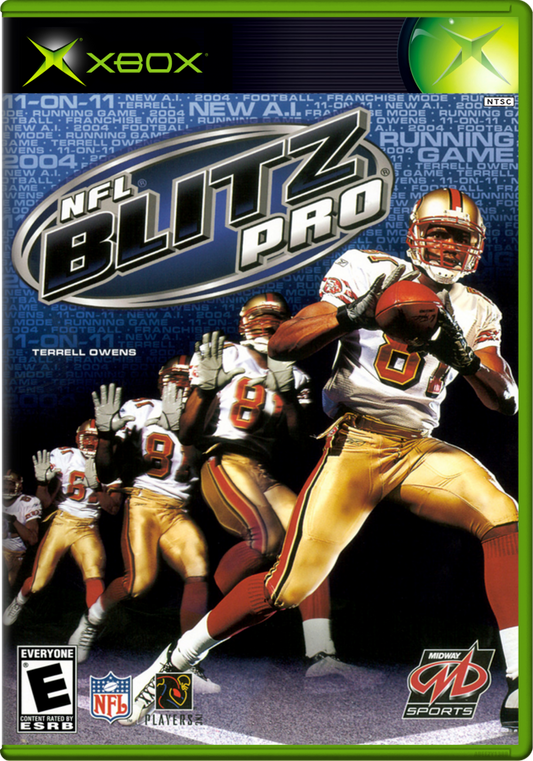 NFL Blitz Pro cover art for Xbox (XBOX) video game