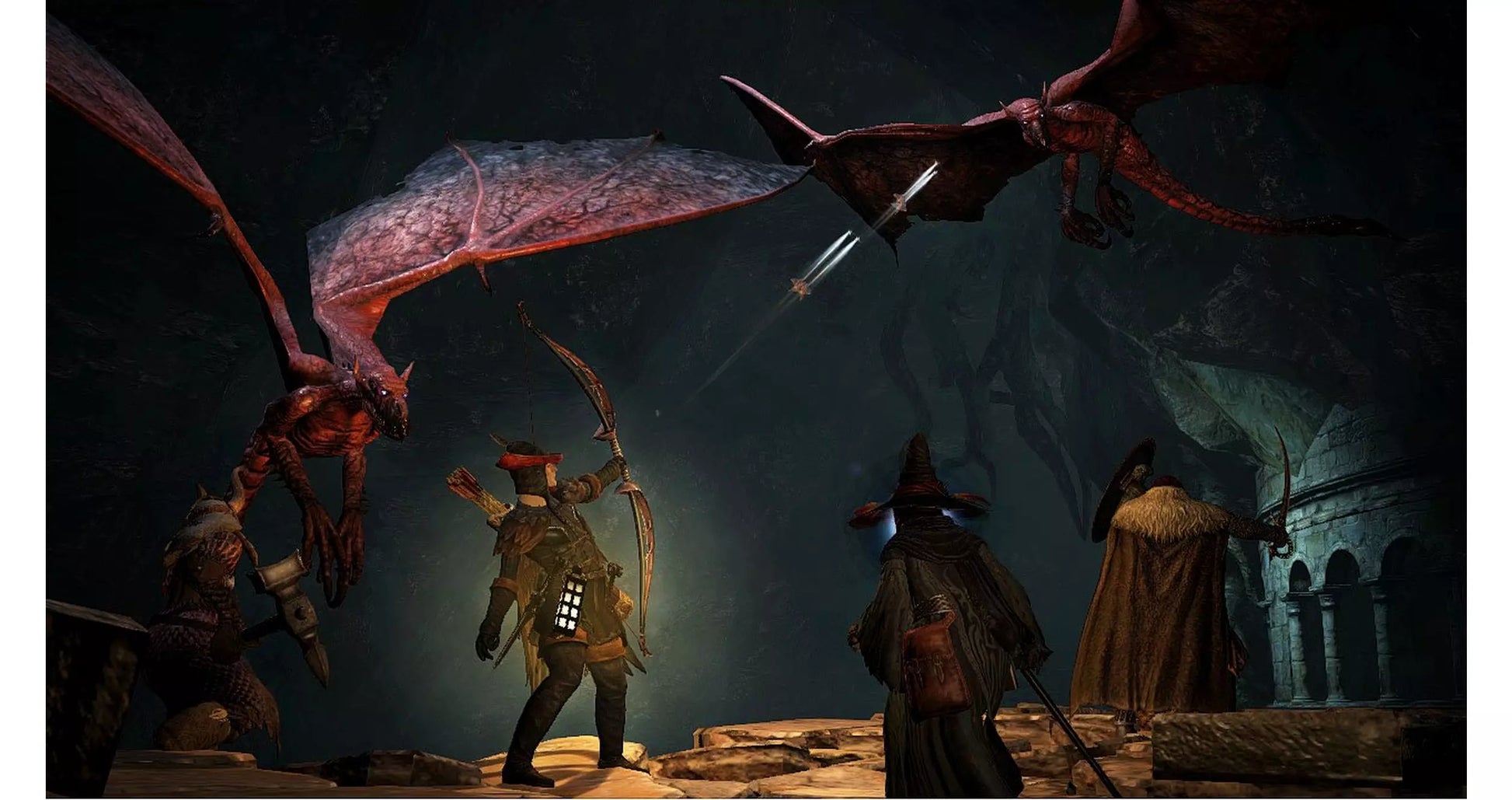 Dragon's Dogma: Dark Arisen gameplay for Xbox 360 (X360) action role-playing video game