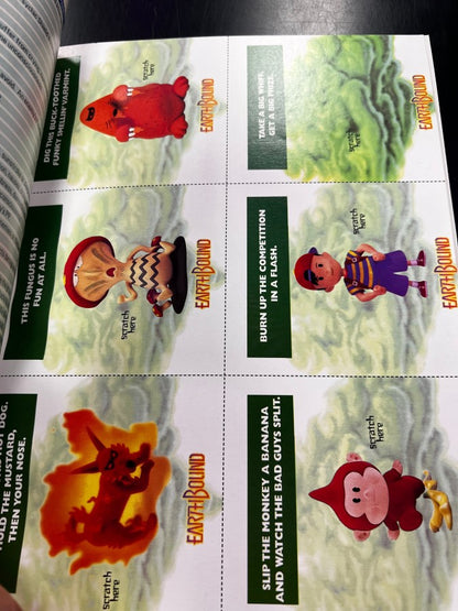 EarthBound Scratch and Sniff Book