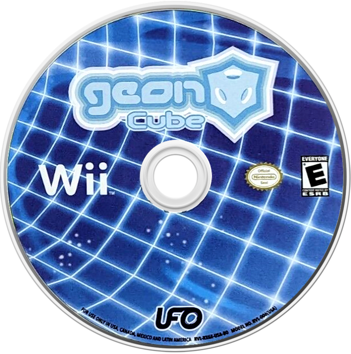 Geon Cube – Nintendo Wii (Wii) puzzle arcade disc for video game