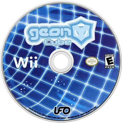 Geon Cube – Nintendo Wii (Wii) puzzle arcade disc for video game