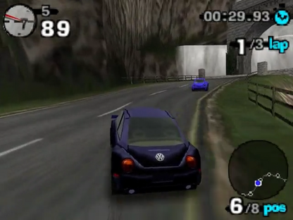 Beetle Adventure Racing gameplay for Nintendo 64 (N64) video game