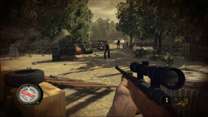 The Walking Dead: Survival Instinct gameplay for Nntendo Wii U (Wii U) zombie survival video game.