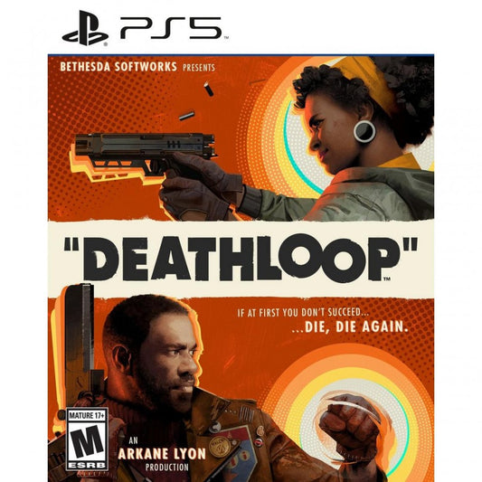 Deathloop cover art for PlayStation 5 PS5 video game
