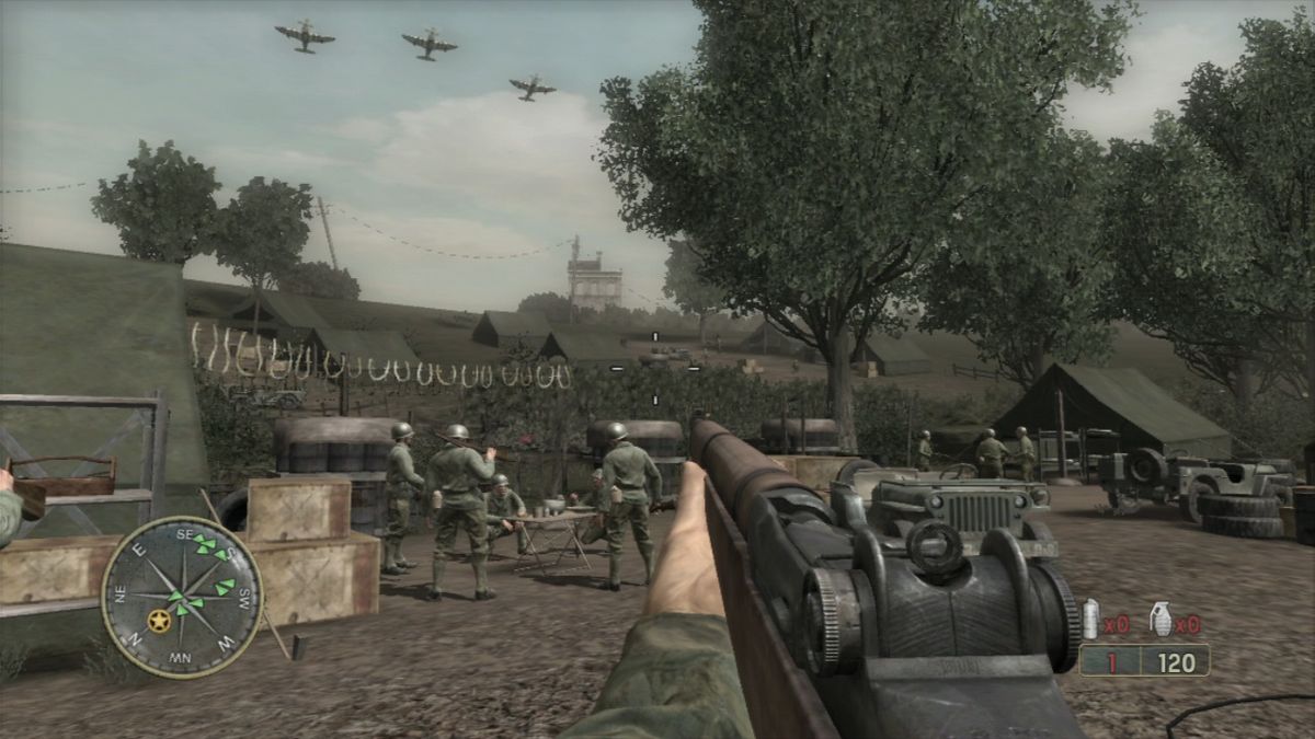 Call of Duty 3 gameplay for PlayStation 3 (PS3) video game