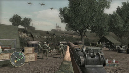 Call of Duty 3 gameplay for PlayStation 3 (PS3) video game