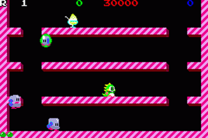 Bubble Bobble: New and Old gameplay for Game Boy Advance (GBA) video game