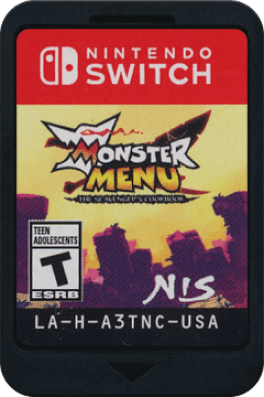 Monster Menu: The Scavenger's Cookbook [Deluxe Edition] cartridge for Nintendo Switch (NS) video game