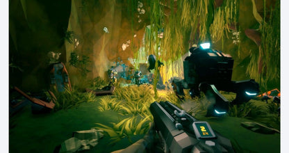 Deep Rock: Galactic gameplay for PlayStation 5 (PS5) cooperative sci-fi shooter video game