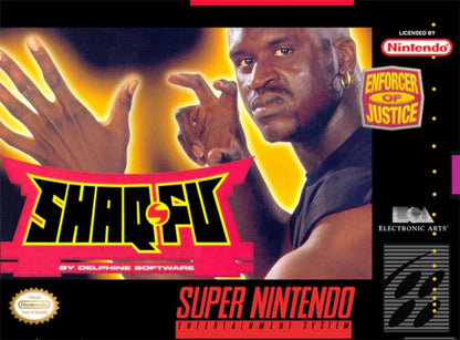 Shaq Fu cover art for Super Nintendo Entertainment System (SNES) video game