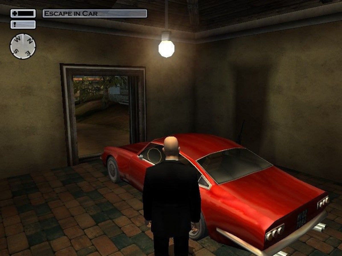 Hitman 2 Silent Assassin stealth action video game featuring Agent 47 tactical assassination missions disguises open ended level design and classic IO Interactive hitman franchise gameplay experience gameplay