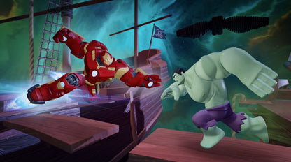 Disney Infinity 3.0 – Xbox One (XONE) gameplay for action-adventure game featuring Star Wars characters and expanded Toy Box mode