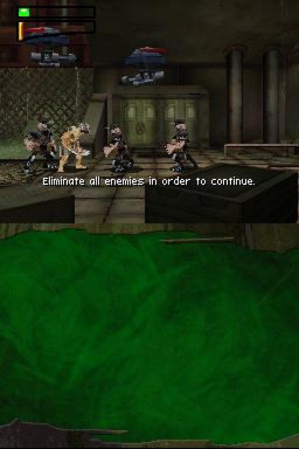 X-Men Origins: Wolverine gameplay for Nintendo DS (DS) action adventure video game