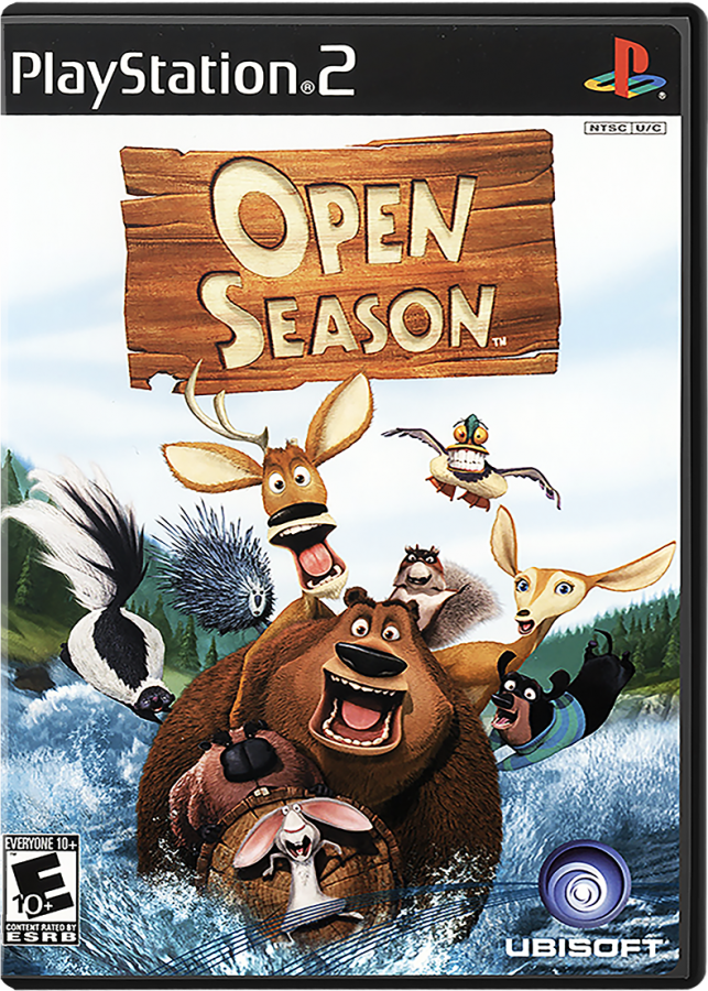 Open Season cover art for PlayStation 2 (PS2) video game