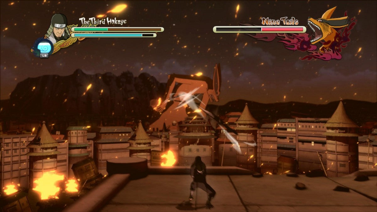 Naruto Shippuden: Ultimate Ninja Storm 3 gameplay for Xbox 360 (X360) anime fighting video game 