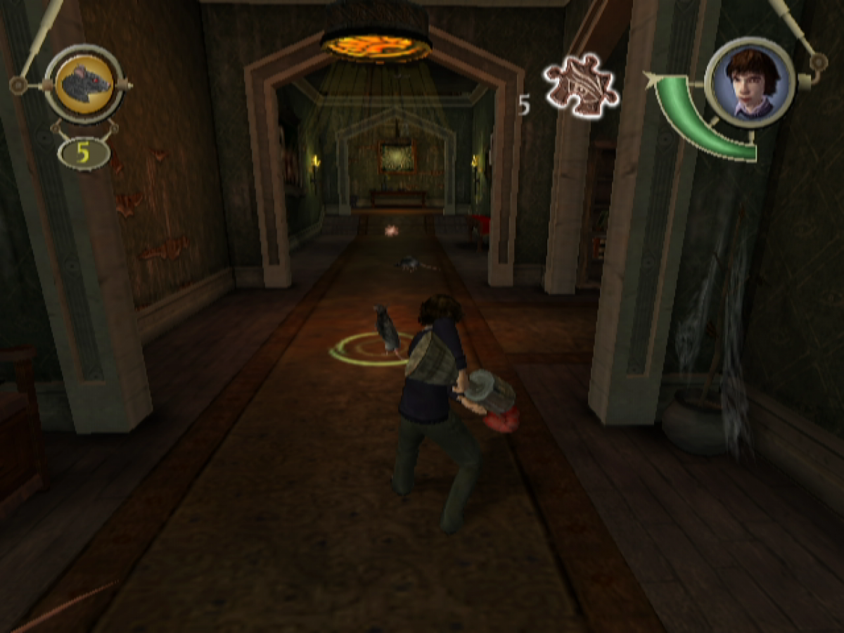 Lemony Snicket's A Series of Unfortunate Events gameplay for GameCube (GC) action-adventure puzzle video game