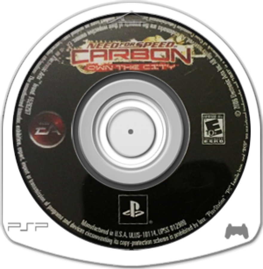 Need for Speed Carbon: Own the City disc for PlayStation Portable (PSP) racing game