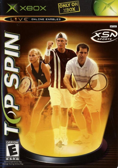 Top Spin cover art for Xbox (XBOX) video game