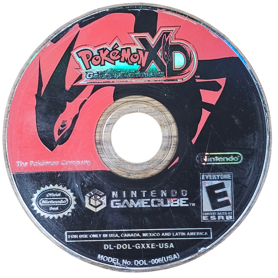 Pokémon XD Gale of Darkness Game Only Nintendo GameCube GC video game featuring Pokémon role playing adventure gameplay Shadow Pokémon purification Snagging Pokémon turn based battles Pokémon training team building Orre region exploration legendary Pokémon encounters Cipher organization battles story driven missions and classic Pokémon adventure gameplay game only edition retro video game collection collectible gaming appeal